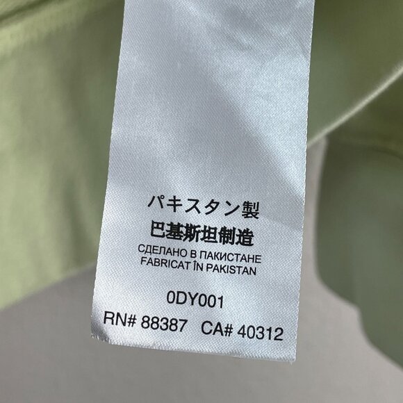 Y-3 Mens Medium Green Hoodie Pullover Sweatshirt Long Sleeve - Picture 7 of 12